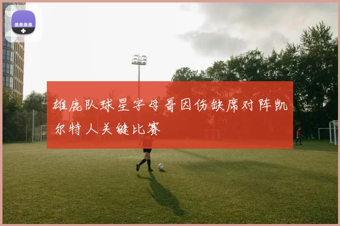 雄鹿队球星字母哥因伤缺席对阵凯尔特人关键比赛